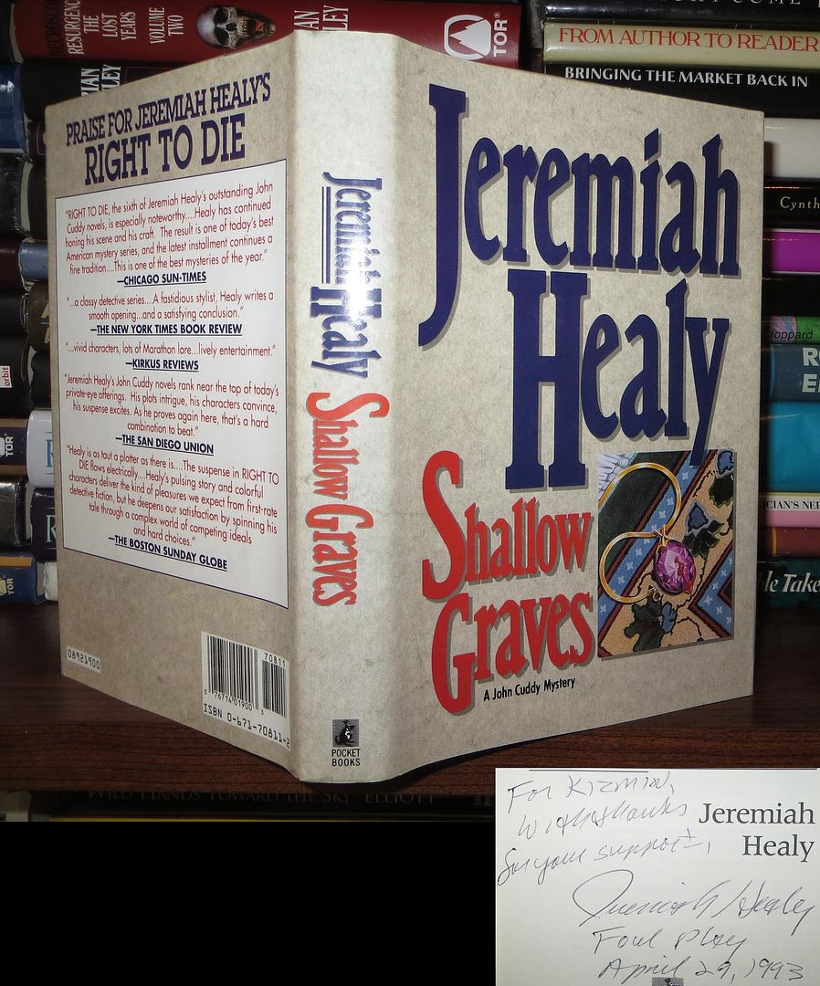 HEALY, JEREMIAH - Shallow Graves Signed 1st