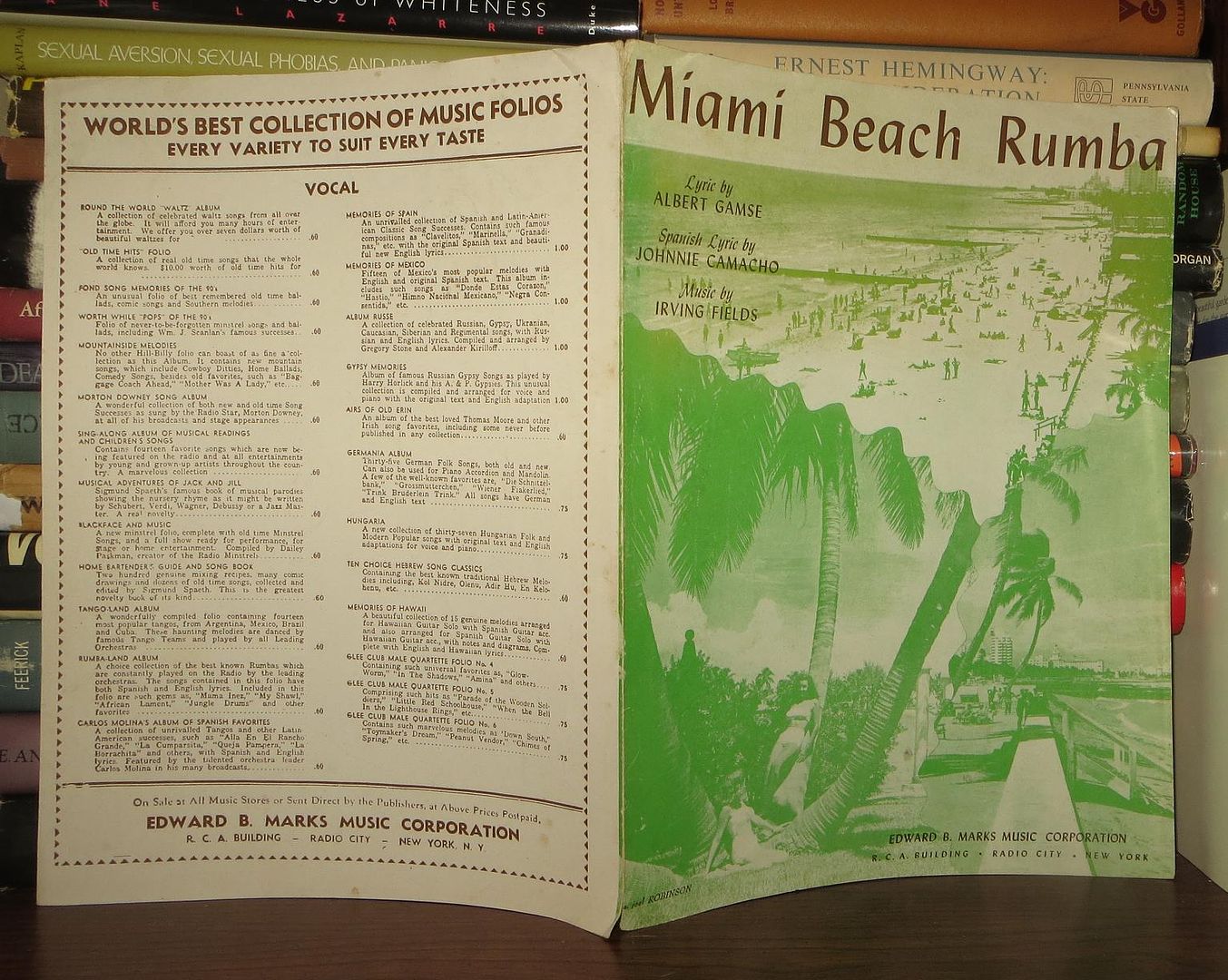 FIELDS, IRVING - Miami Beach Rumba