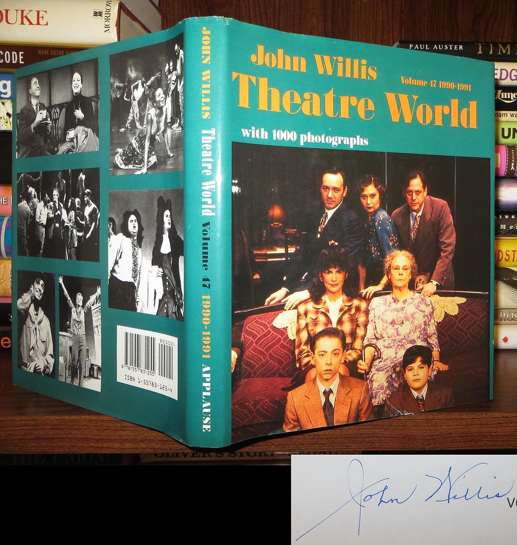 WILLIS, JOHN - Theatre World 1990-1991, Vol. 47