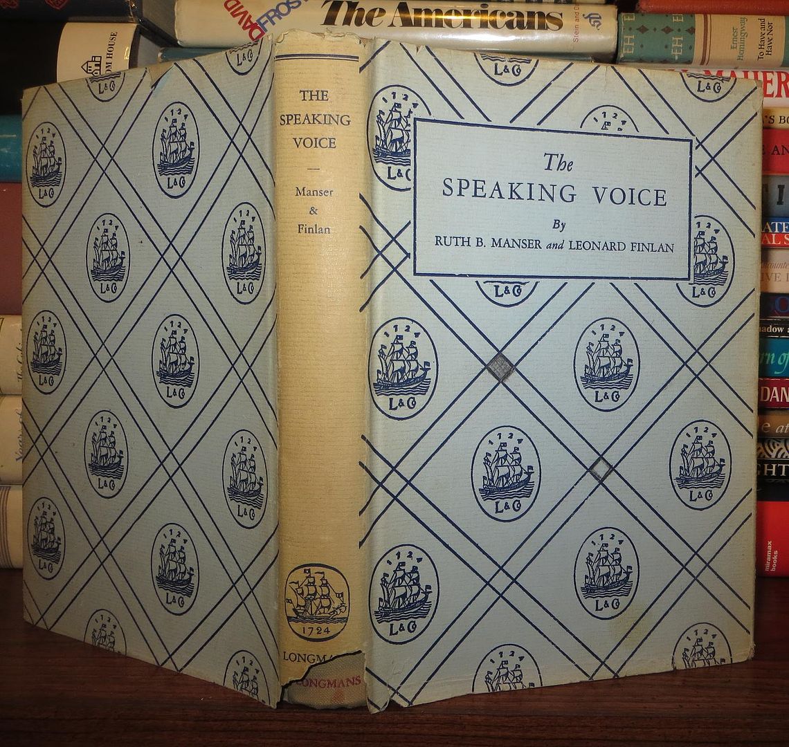 MANSER, RUTH B. AND LEONARD FINLAN - The Speaking Voice