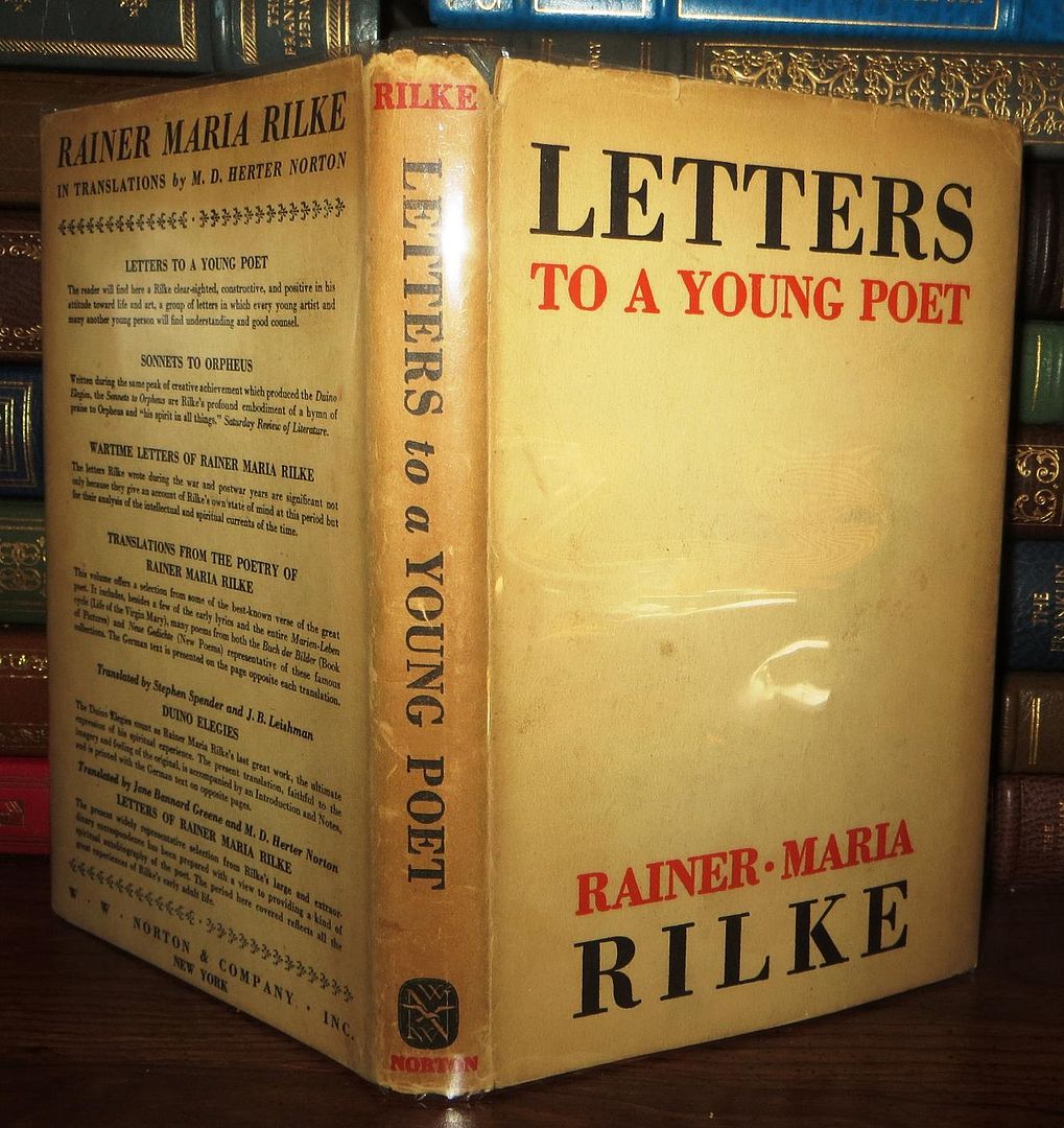 LETTERS TO A YOUNG POET, Rilke, Rainer Maria LETTERS TO A YOUNG POET, Rilke, Rainer Maria
