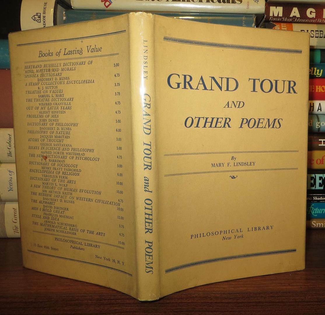 LINDSLEY, MARY F. - Grand Tour and Other Poems