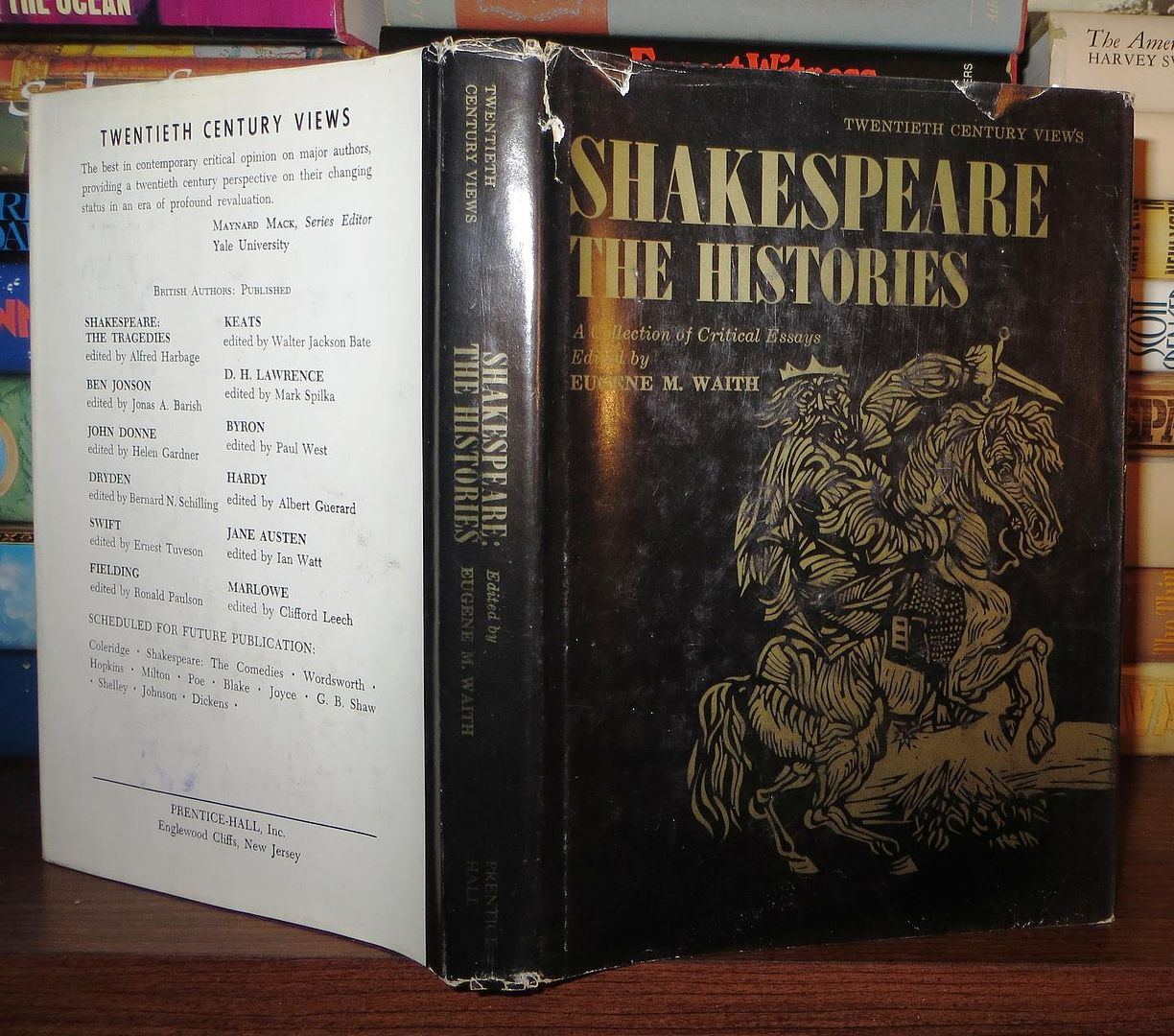 WAITH, EUGENE M. - Shakespeare the Histories a Collection of Critical Essays