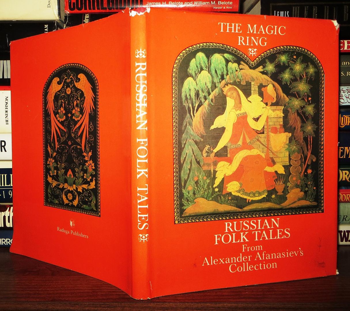 AFANASIEV, ALEXANDER.   A. KURKIN - The Magic Ring : Russian Folk Tales from Alexander Afanasiev's Collection