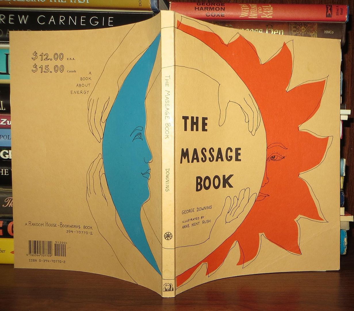 DOWNING, GEORGE & ANNE KENT RUSH - The Massage Book