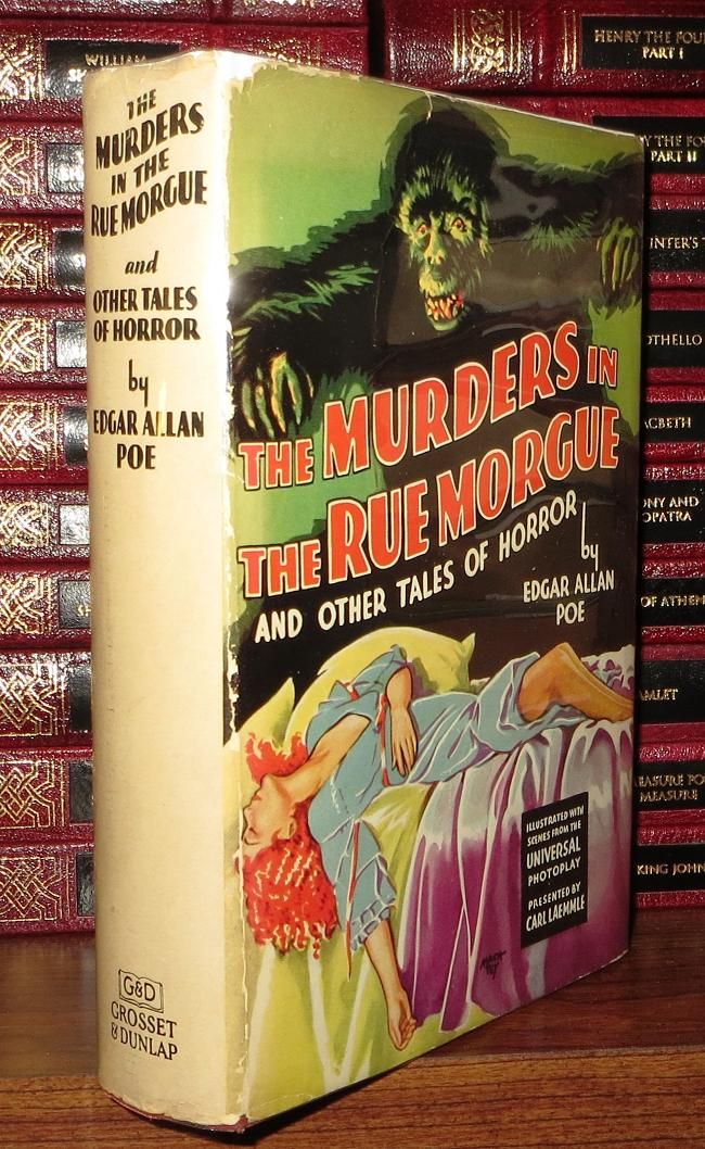 THE MURDERS IN THE RUE MORGUE And Other Tales of Horror, Poe, Edgar Allan - Photoplay Edition THE MURDERS IN THE RUE MORGUE And Other Tales of Horror, Poe, Edgar Allan - Photoplay Edition