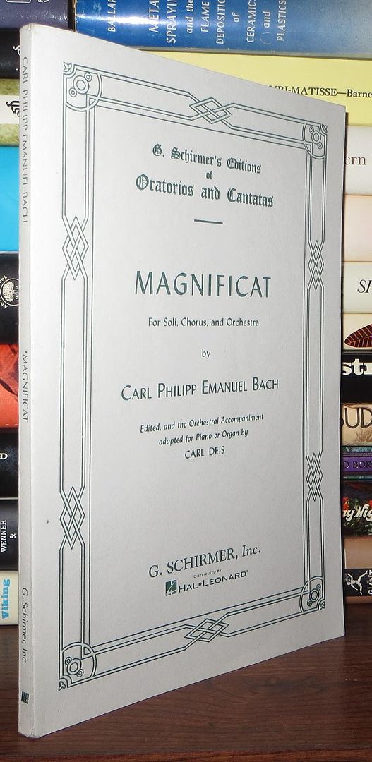 CARL, PHILIP EMMANUEL BACH - Magnificat