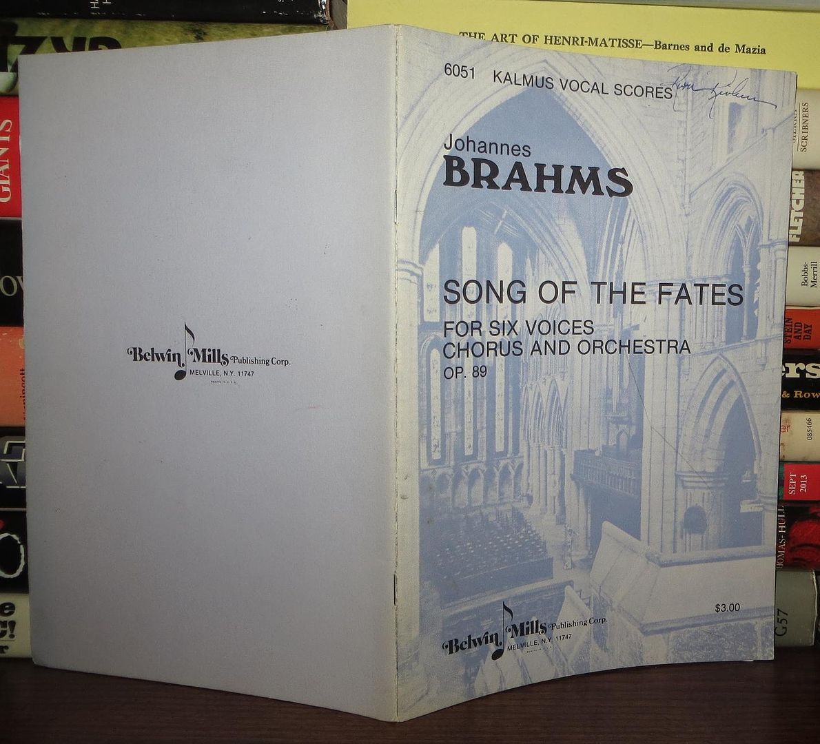 BRAHMS, JOHANNES - Song of the Fates for Six Voices