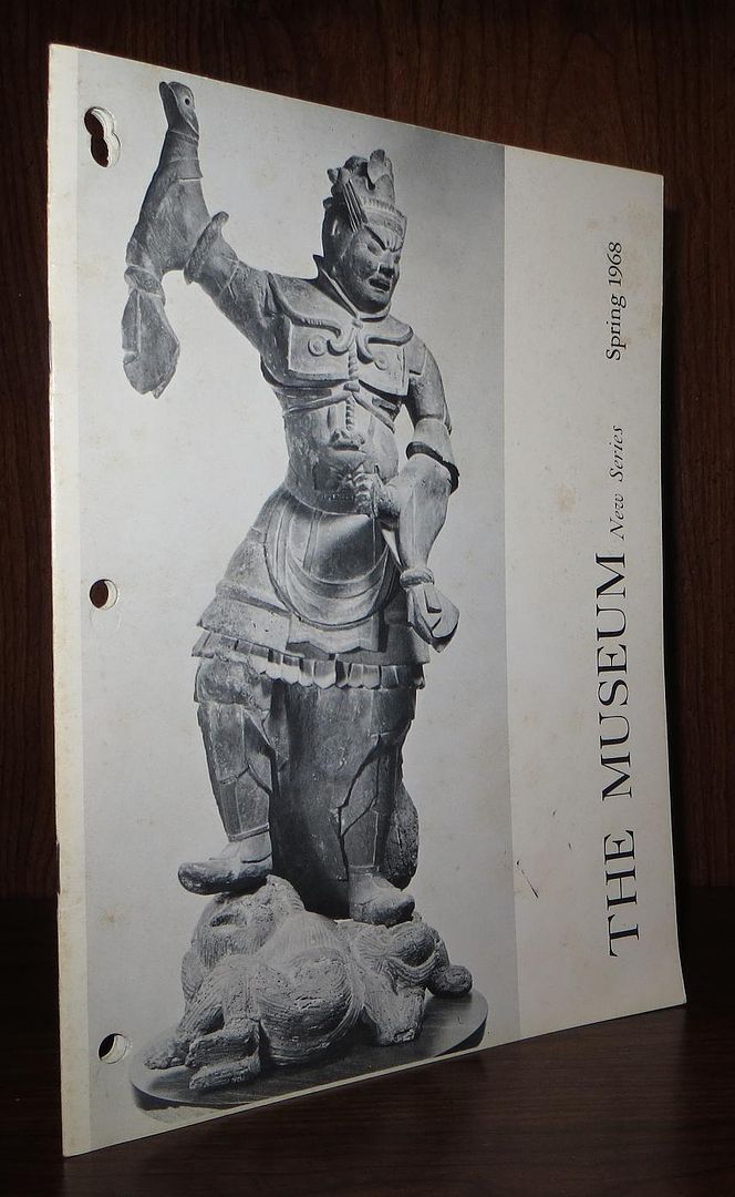 OLSON, ELEANOR - The Museum Spring 1968, Volume 20, Number 2--New Series--Japanese Sculpture and Painting
