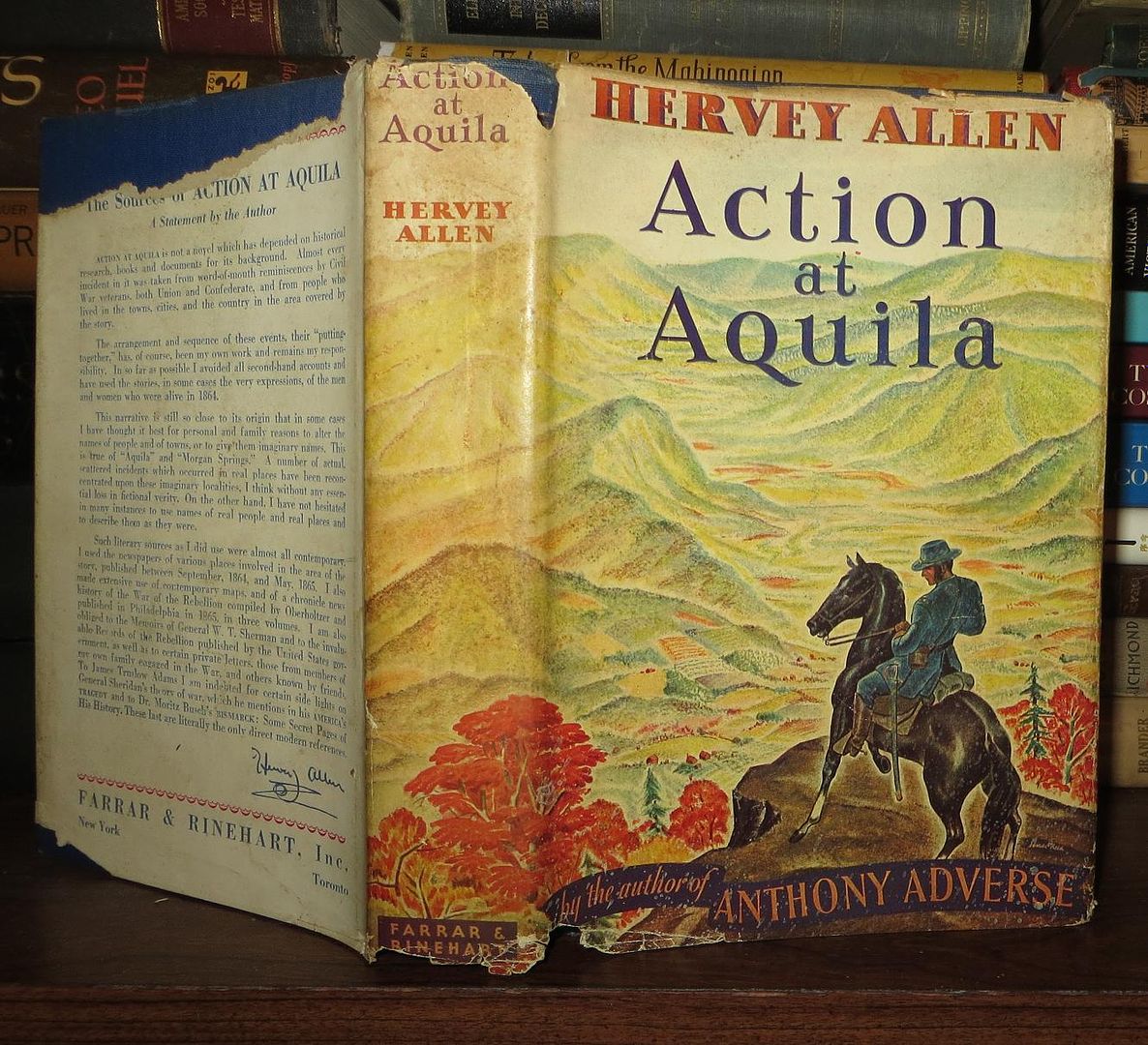 ALLEN, HERVEY - Action at Aquila