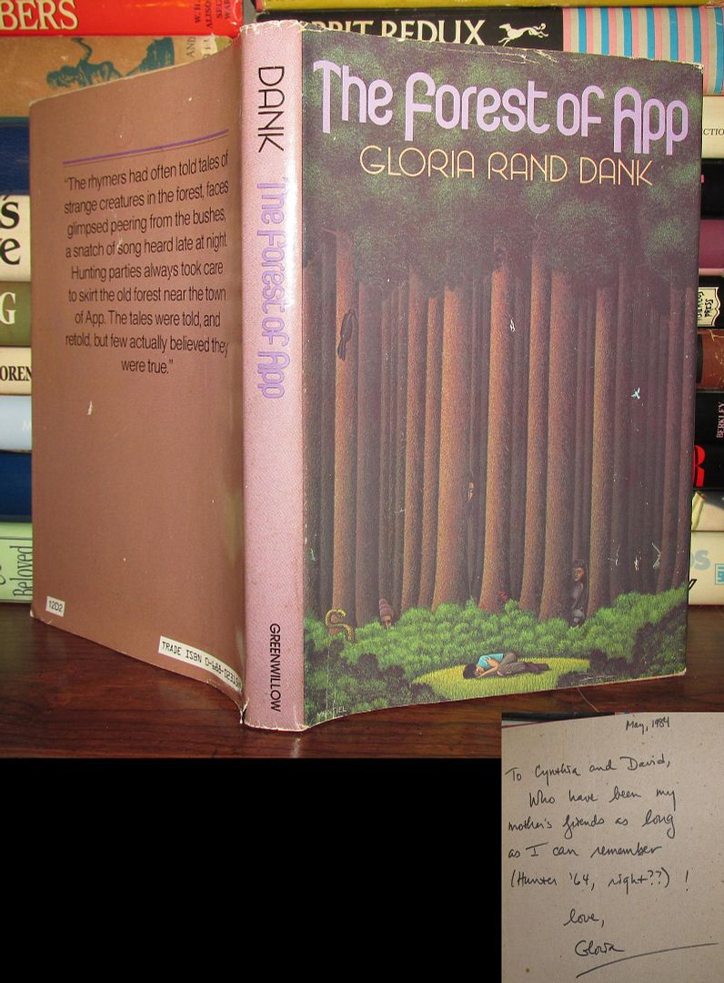 DANK, GLORIA RAND - The Forest of App Signed 1st