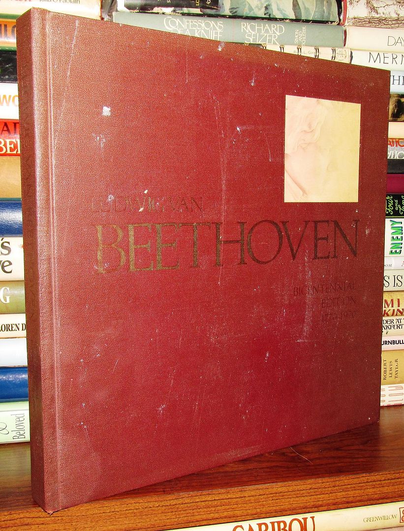 EDITED JOSEPH SCHMIDT-GORG & HANS SCHMIDT LUDWIG VAN BEETHOVEN - Ludwig Van Beethoven, Bicentennial Edition, 1770-1970