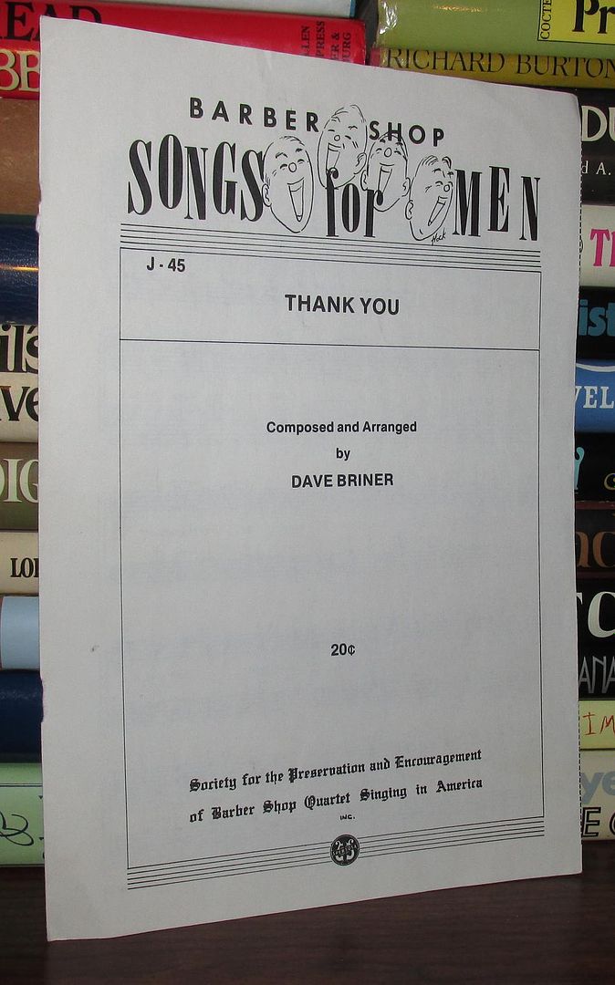 BRINER, DAVE - Thank You