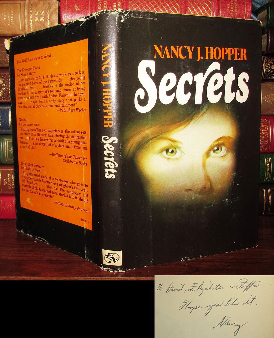 NANCY J. HOPPER - Secrets Signed 1st