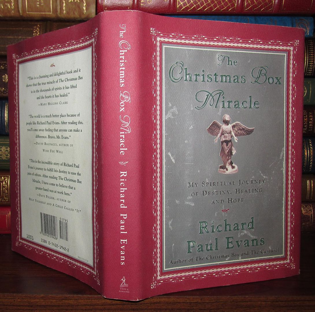 EVANS, RICHARD PAUL - The Christmas Box Miracle My Spiritual Journey of Destiny, Healing and Hope
