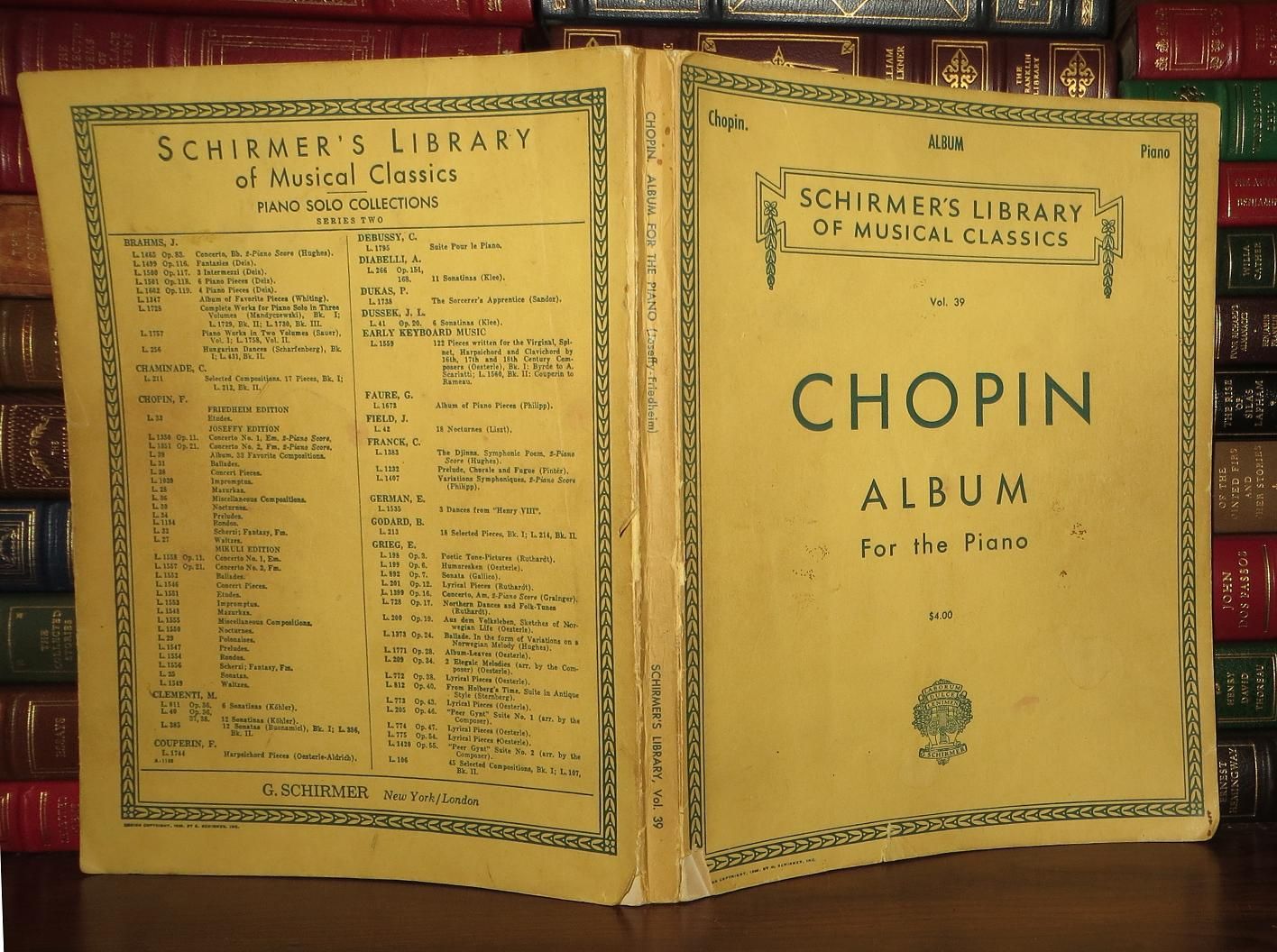 CHOPIN, FREDERIC - Album for the Piano