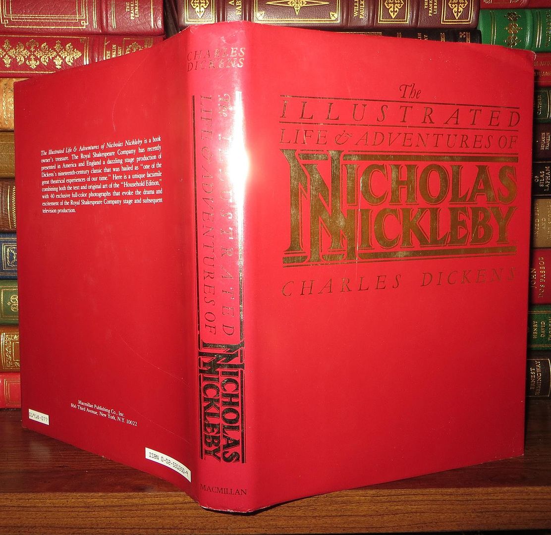 CHARLES DICKENS - The Illustrated Life and Adventures of Nicholas Nickleby