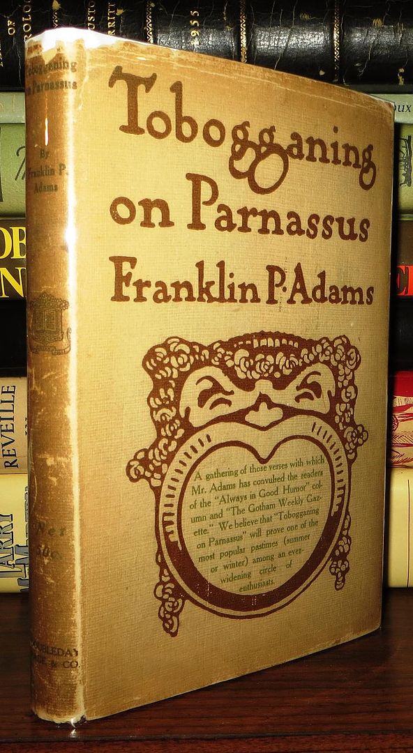 ADAMS, FRANKLIN PIERCE - Tobogganing on Parnassus