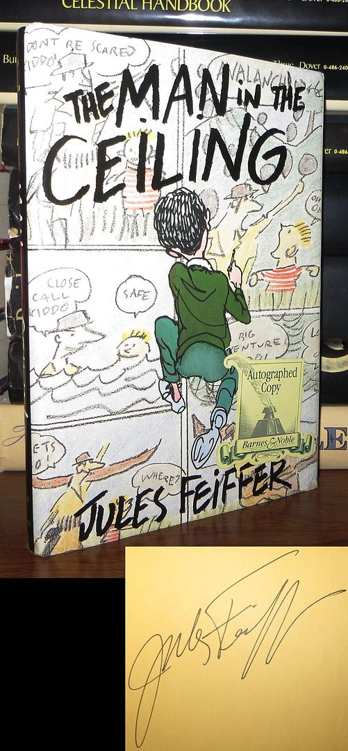 FEIFFER, JULES - The Man in the Ceiling Signed 1st