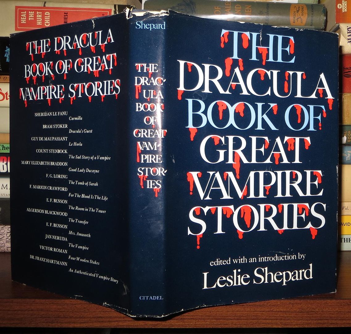 SHEPARD, LESLIE - The Dracula Book of Great Vampire Stories