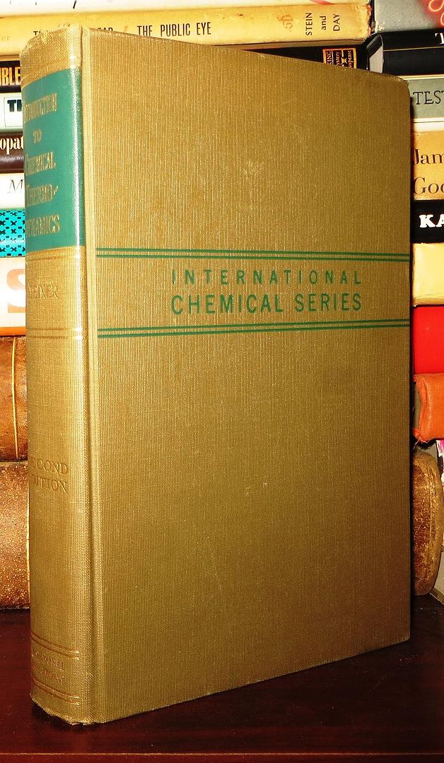STEINER, LUKE E. - Introduction to Chemical Thermodynamics