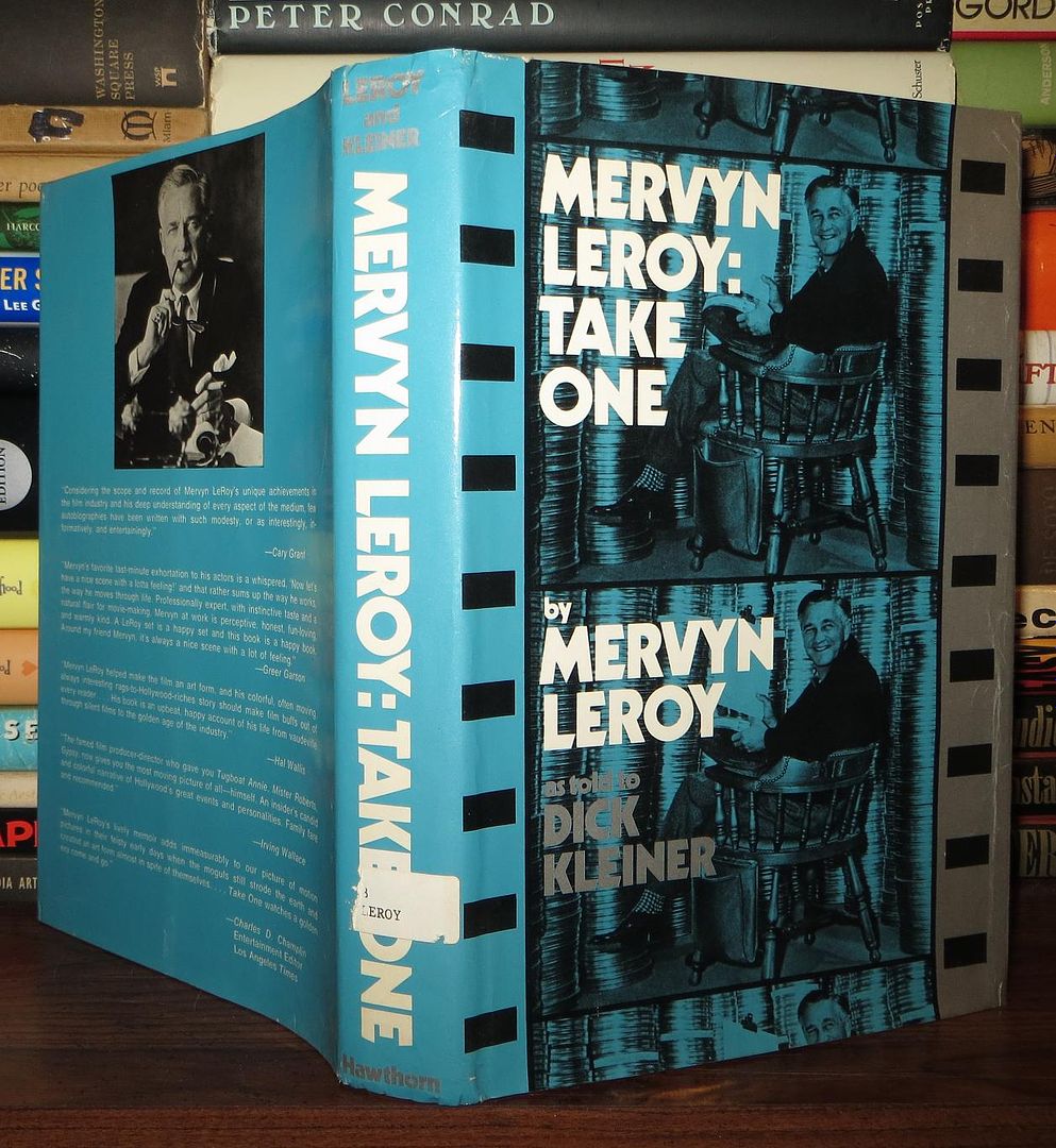 LEROY, MERVYN - DICK KLEINER - Mervyn Leroy Take One As Told to Dick Kleiner by Mervyn Leroy