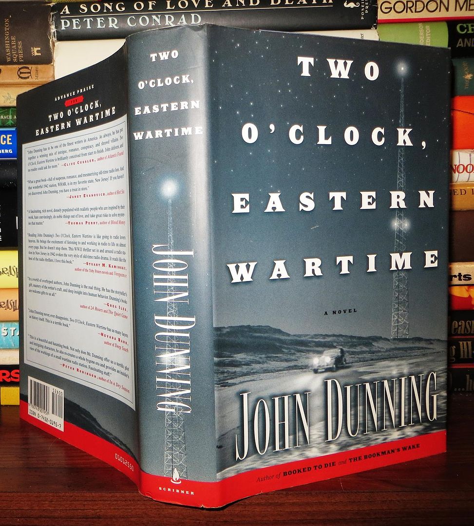 DUNNING, JOHN - Two o'Clock, Eastern Wartime a Novel