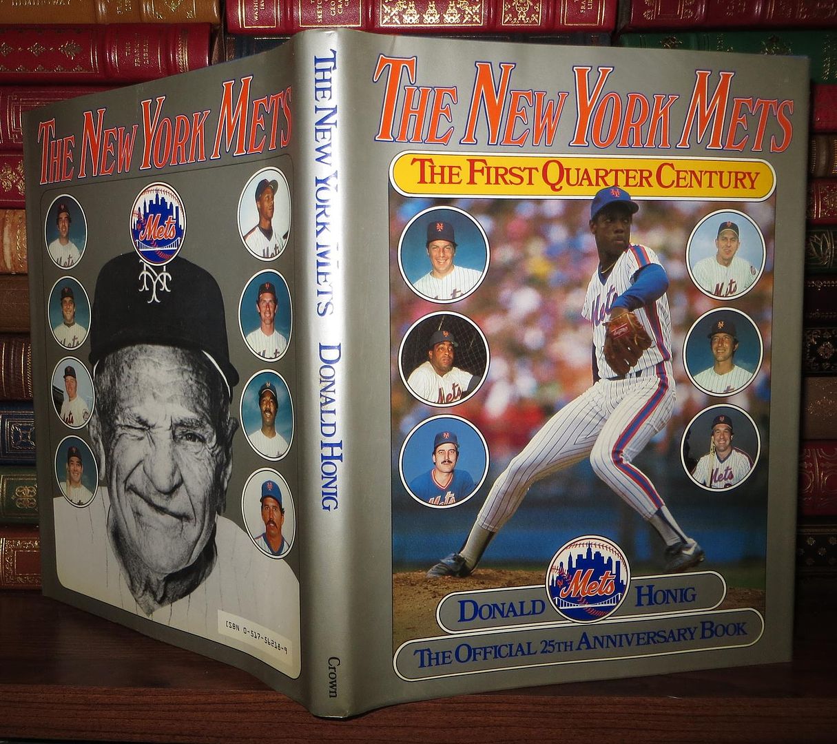 HONIG, DONALD - The New York Mets the First Quarter Century: The Official 25th Anniversary Book