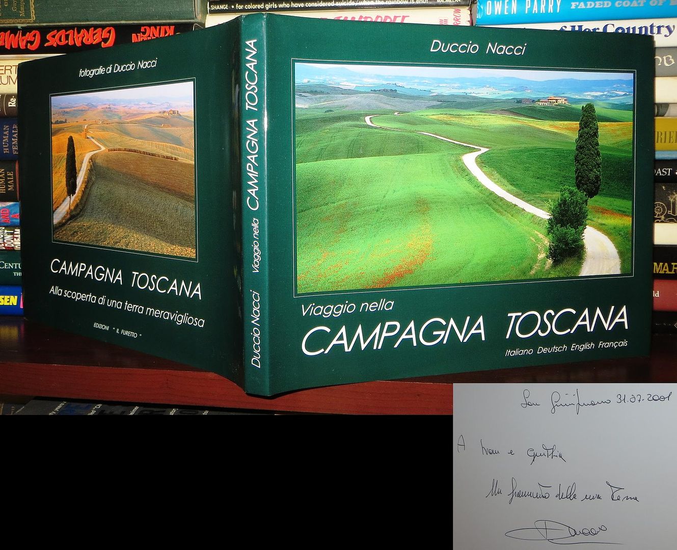 NACCI, DUCCIO - Viaggio Nella Campagna Toscana Signed 1st