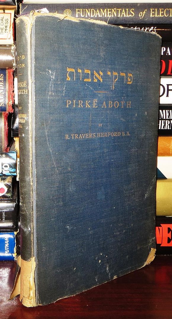 HERFORD, R. TRAVERS - Pirke Aboth