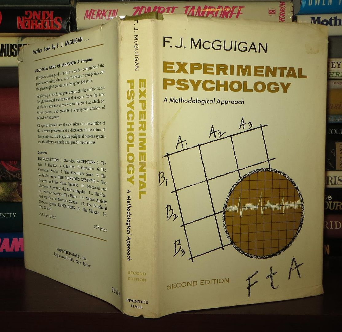 MCGUIGAN, FRANK J. (F. J. ) - Experimental Psychology