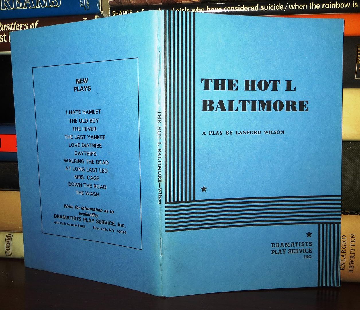 WILSON, LANFORD - The Hot L Baltimore