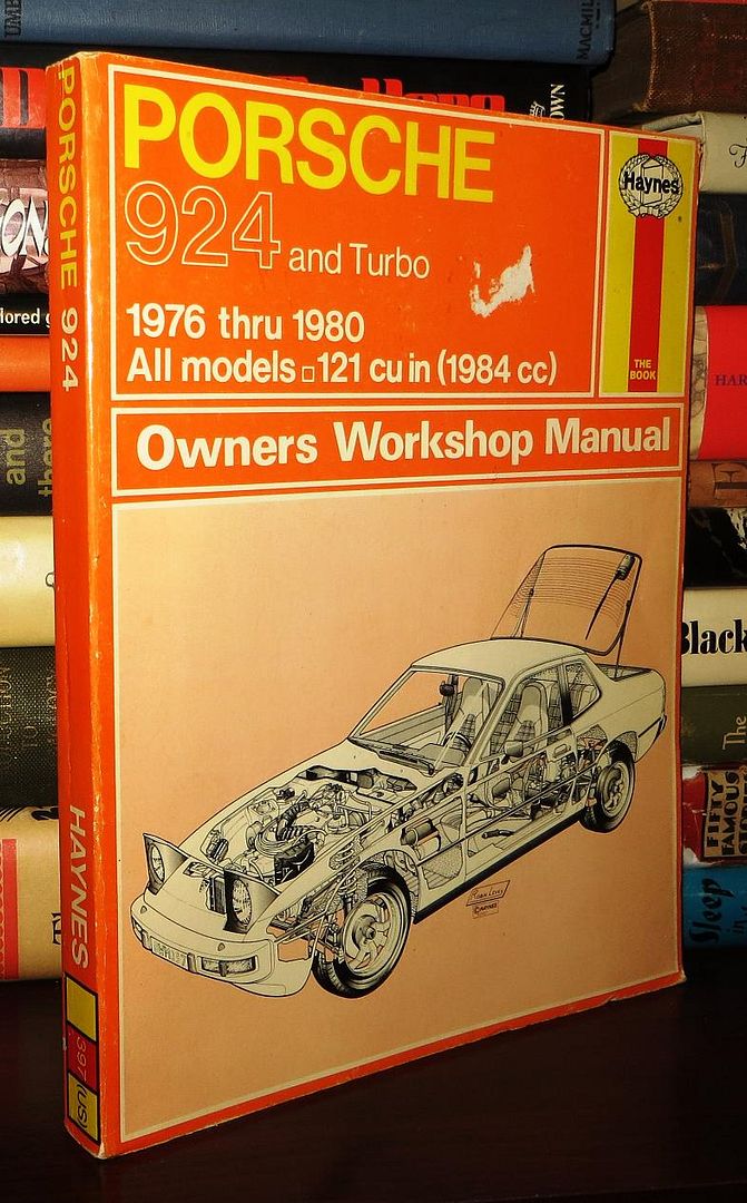 PORSCHE 924 OWNERS WORKSHOP MANUAL 1976 Thru 1982 all Models 121 Cu in (1984 Cc), Haynes, John Harold PORSCHE 924 OWNERS WORKSHOP MANUAL 1976 Thru 1982 all Models 121 Cu in (1984 Cc), Haynes, John Harold