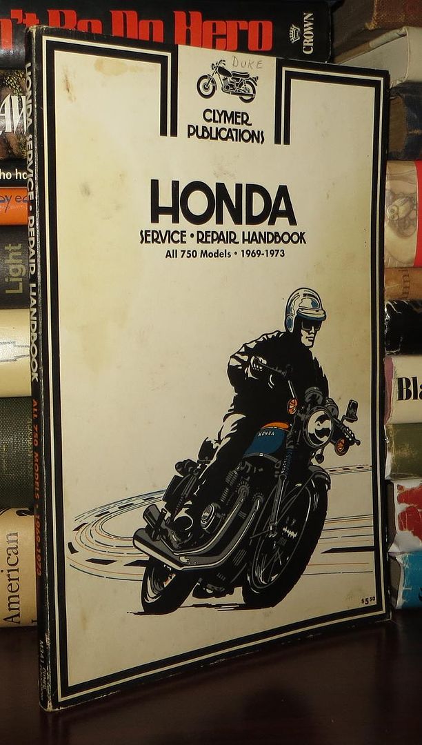HONDA - Honda Service Repair Handbook All 750 Models (1969-1973)