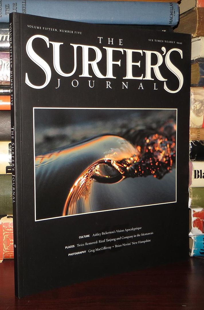 STEVE AND DEBBEE PEZMAN - The Surfer's Journal Volume 15, Number 5