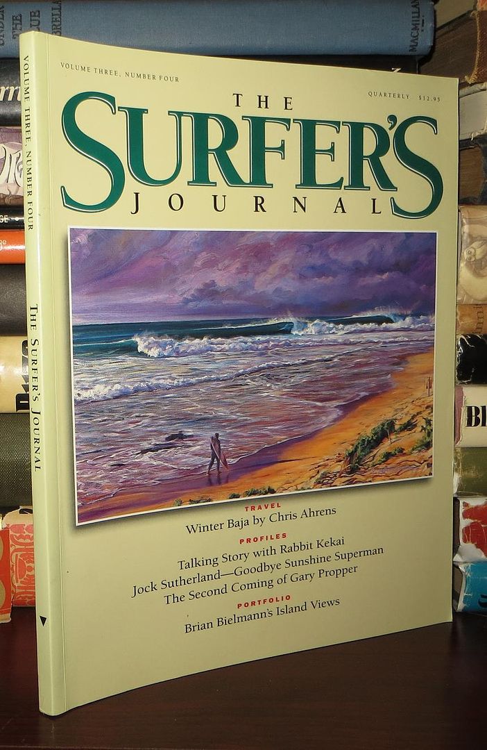STEVE AND DEBBEE PEZMAN - The Surfer's Journal Volume 3, Number 4