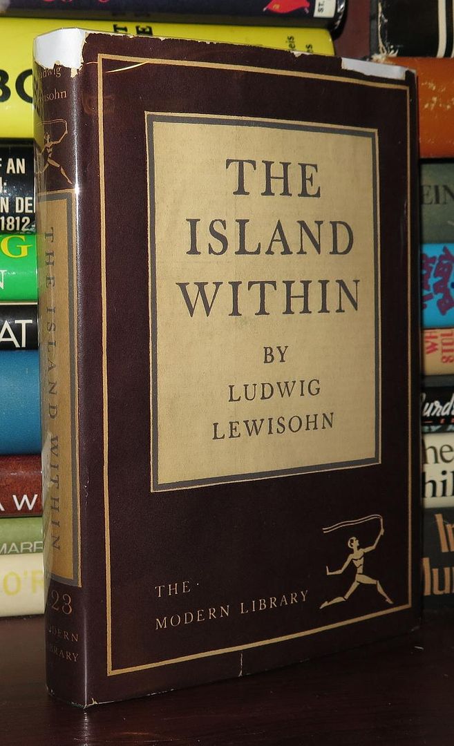 LEWISOHN, LUDWIG - The Island Within