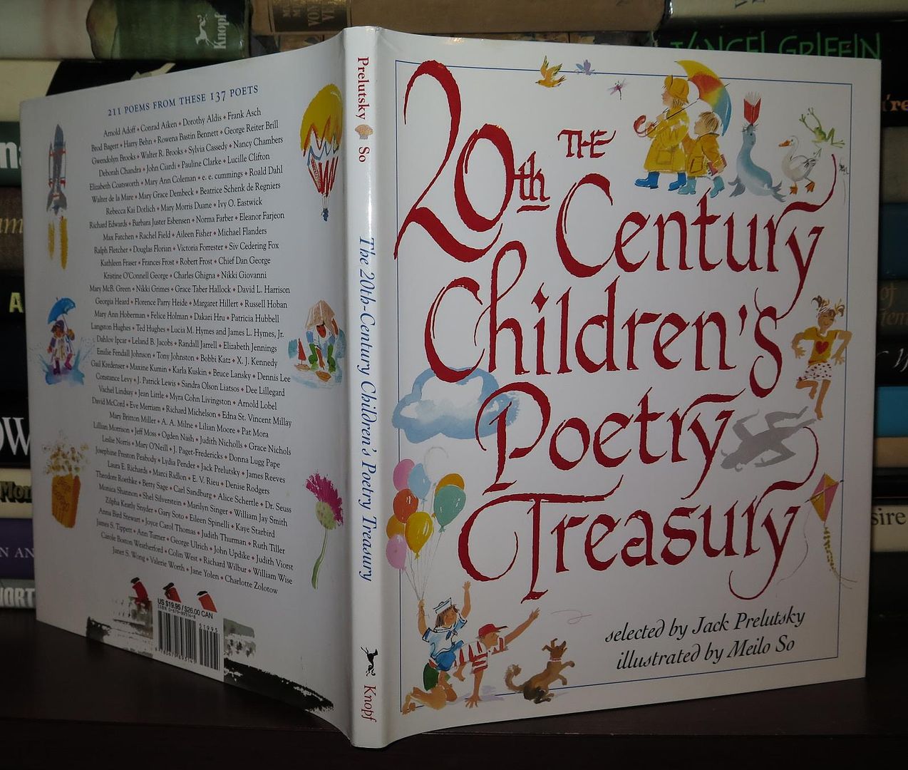 PRELUTSKY, JACK &  MEILO SO - The 20th Century Children's Poetry Treasury