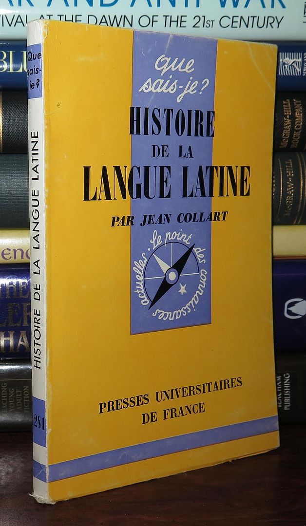 COLLART, JEAN - Histoire de la Langue Latine