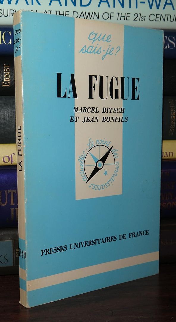 BITSCH, MARCEL & JEAN BONFILS - La Fugue