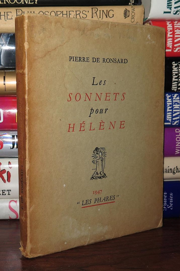 RONSARD, PIERRE DE - Les Sonnets Pour Helene