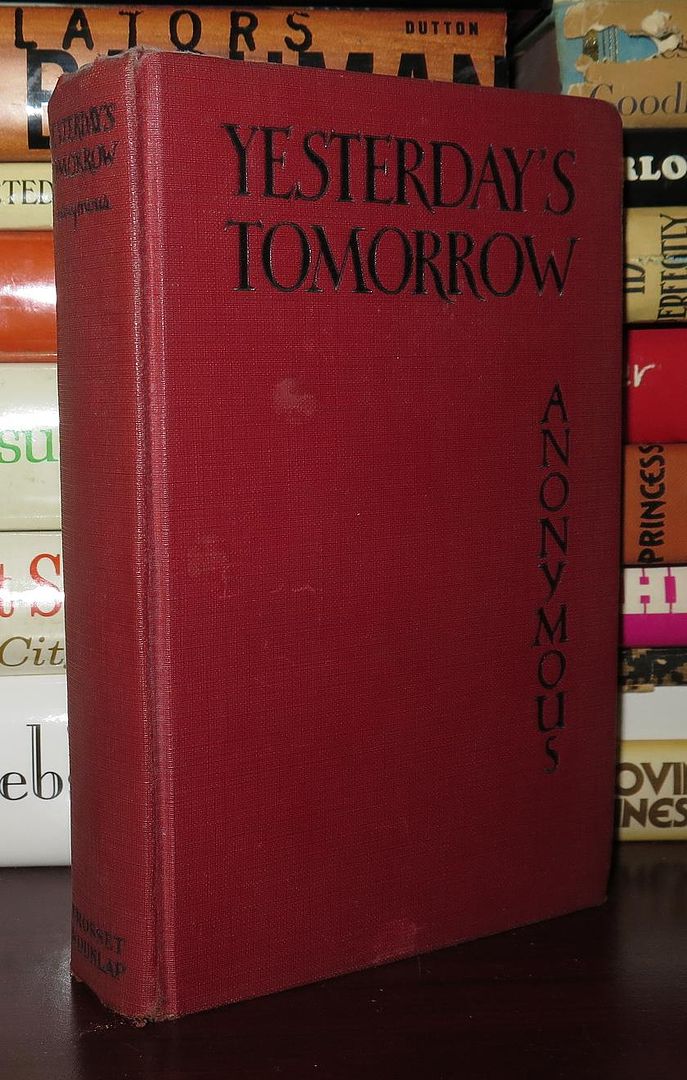 ANONYMOUS - Yesterday's Tomorrow