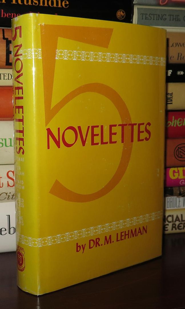 LEHMAN, DR. M. (TRANSLATED BY DR. N. MINDEL) - 5 Novelettes