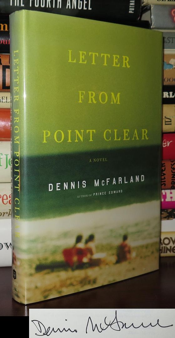 MCFARLAND, DENNIS - Letter from Point Clear Signed 1st