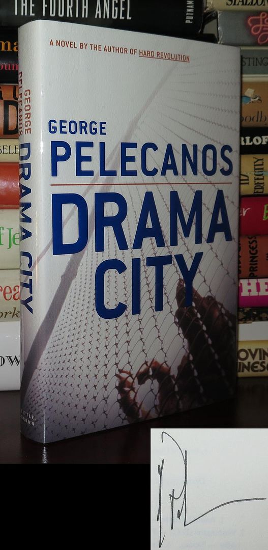 GEORGE PELECANOS - Drama City Signed 1st