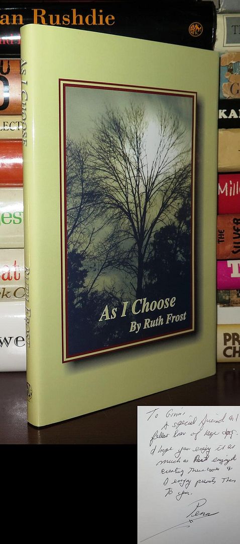 AS I CHOOSE, Frost, Ruth AS I CHOOSE, Frost, Ruth