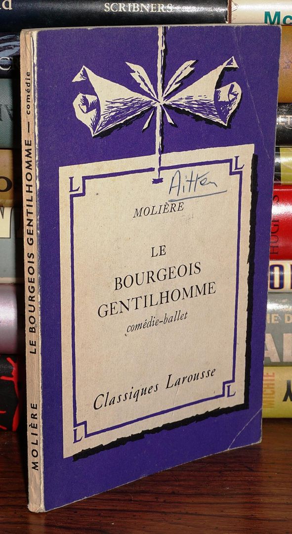 MOLIERE - Le Bourgeois Gentilhomme Comedie-Ballet