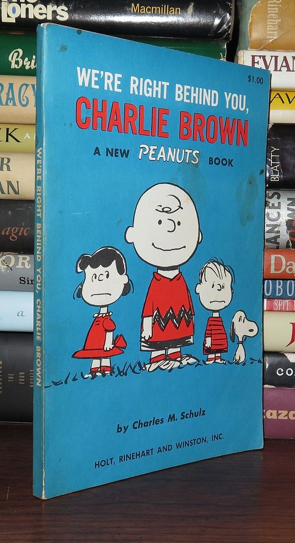 CHARLES M. SCHULZ - We'Re Right Behind You, Charlie Brown