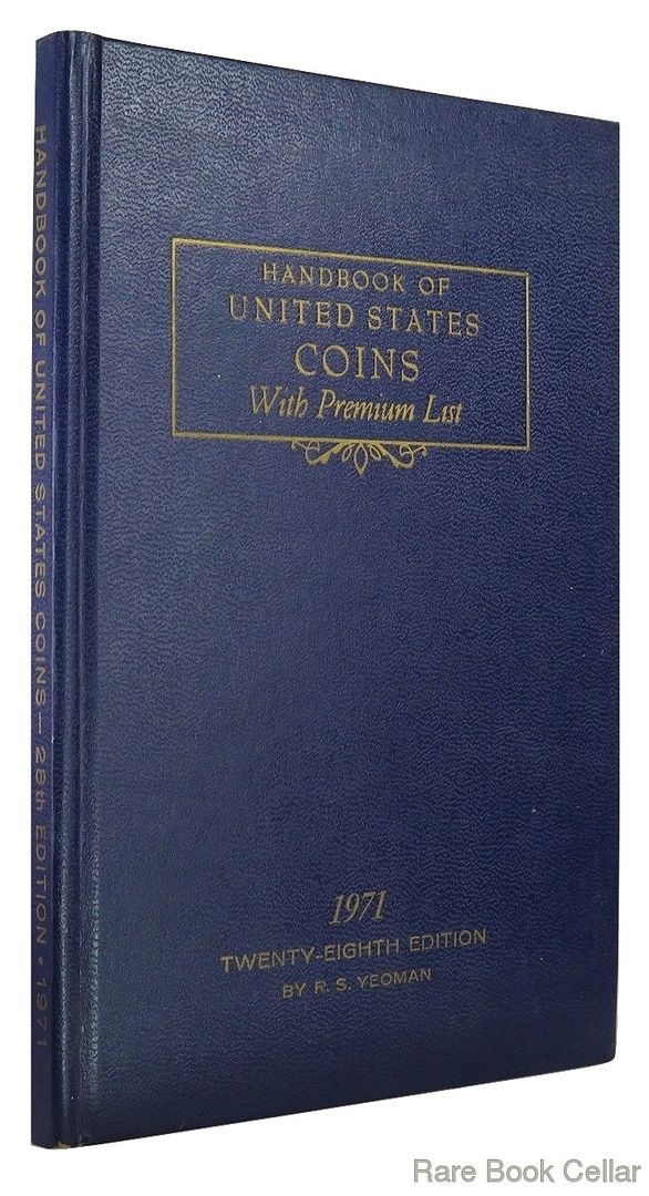 YEOMAN, R. S. - 1972 Handbook of United States Coins with Premium List