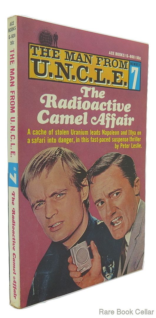 PETER LESLIE - The Man from U.N. C.L. E. (Uncle) #7 the Radioactive Camel Affair